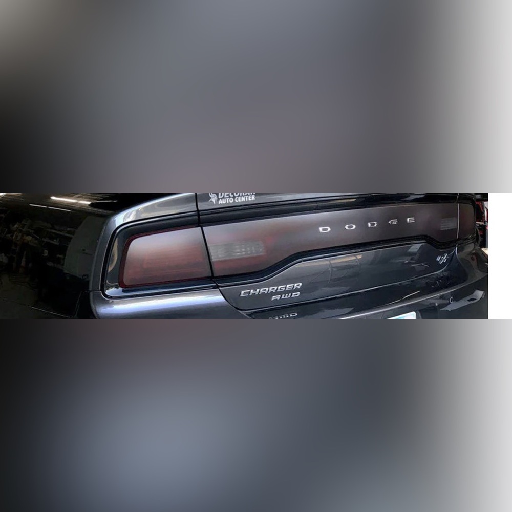 Dodge Charger Seventh Generation (2011-2014) taillight, brake light tint, sticke